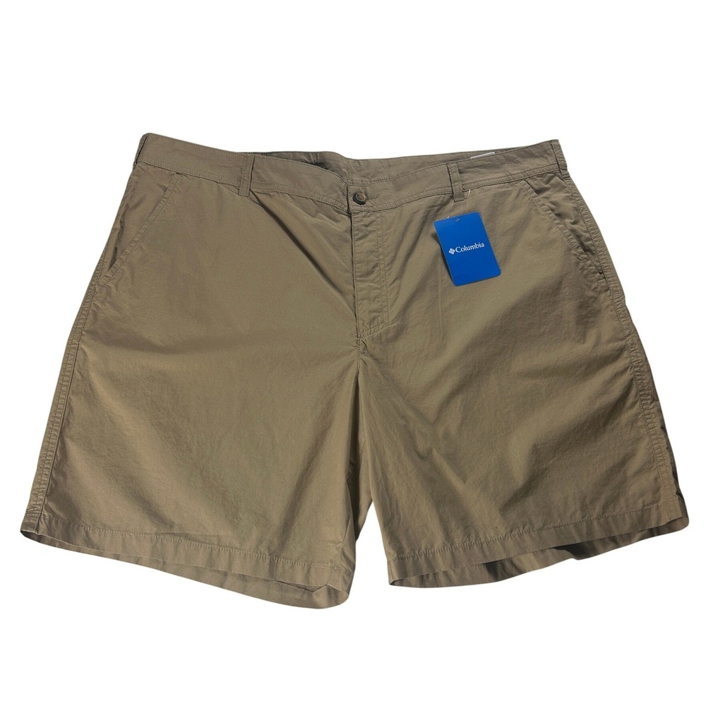 Columbia Washed Out Short Mens 42W 8L Brown Tan AM4471-245 NWT Regular Fit NWT